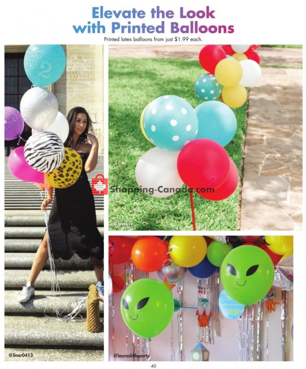 Party City flyer from Saturday January 11, 2020 to Friday January 31, 2020 - page 40