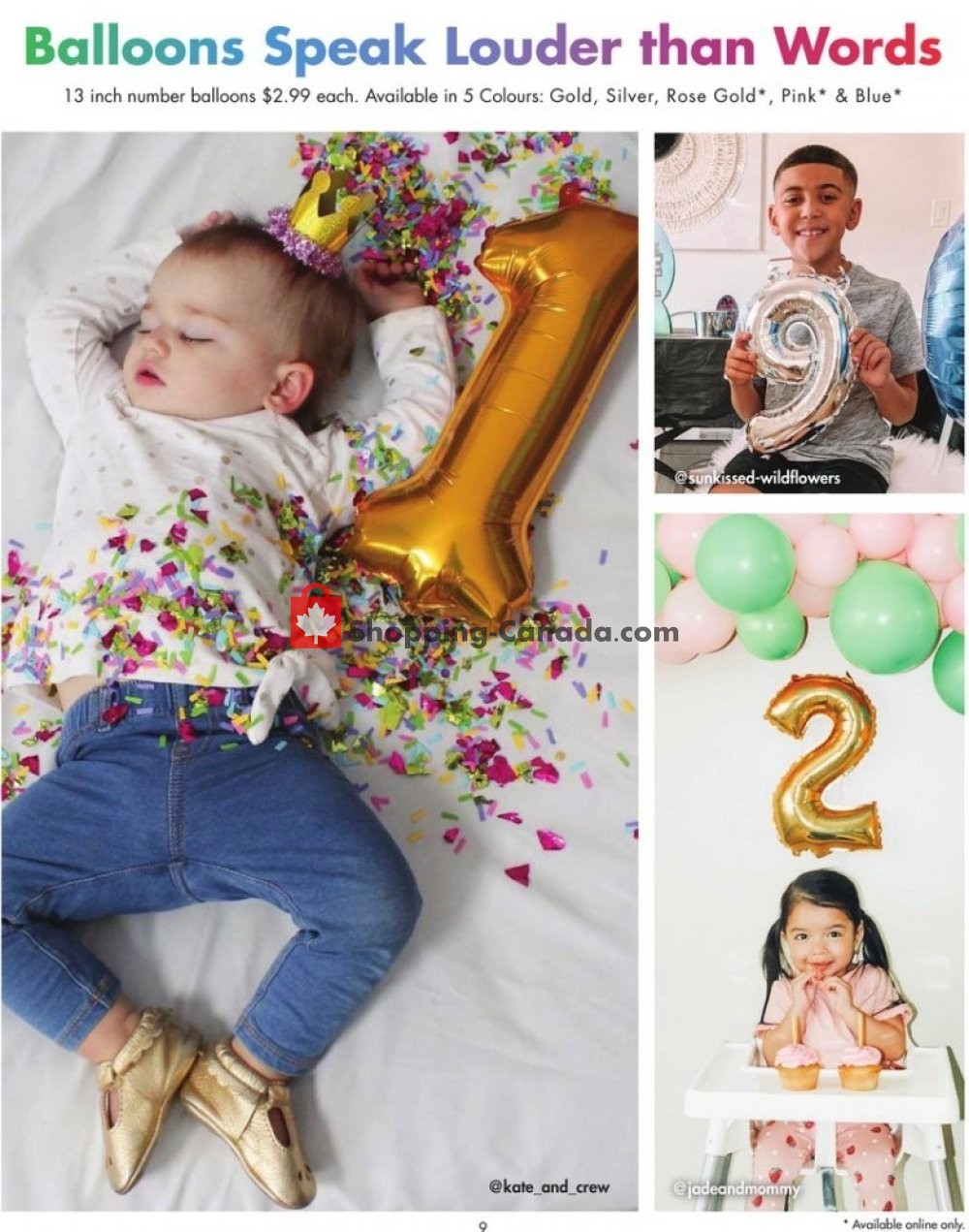 Party City flyer from Saturday January 11, 2020 to Friday January 31, 2020 - page 9