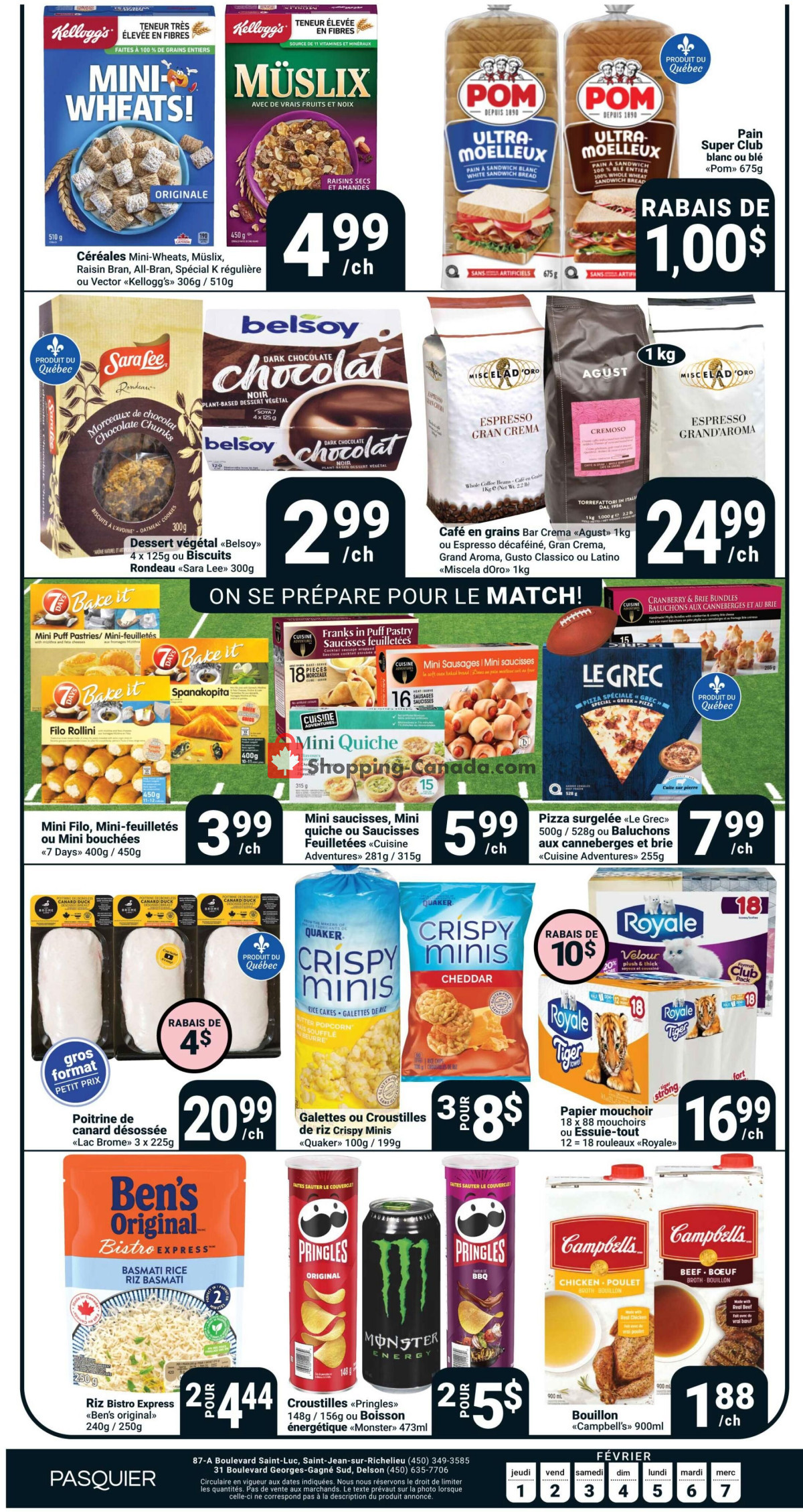 Pasquier flyer from Thursday February 1, 2024 to Wednesday February 7, 2024 - page 8