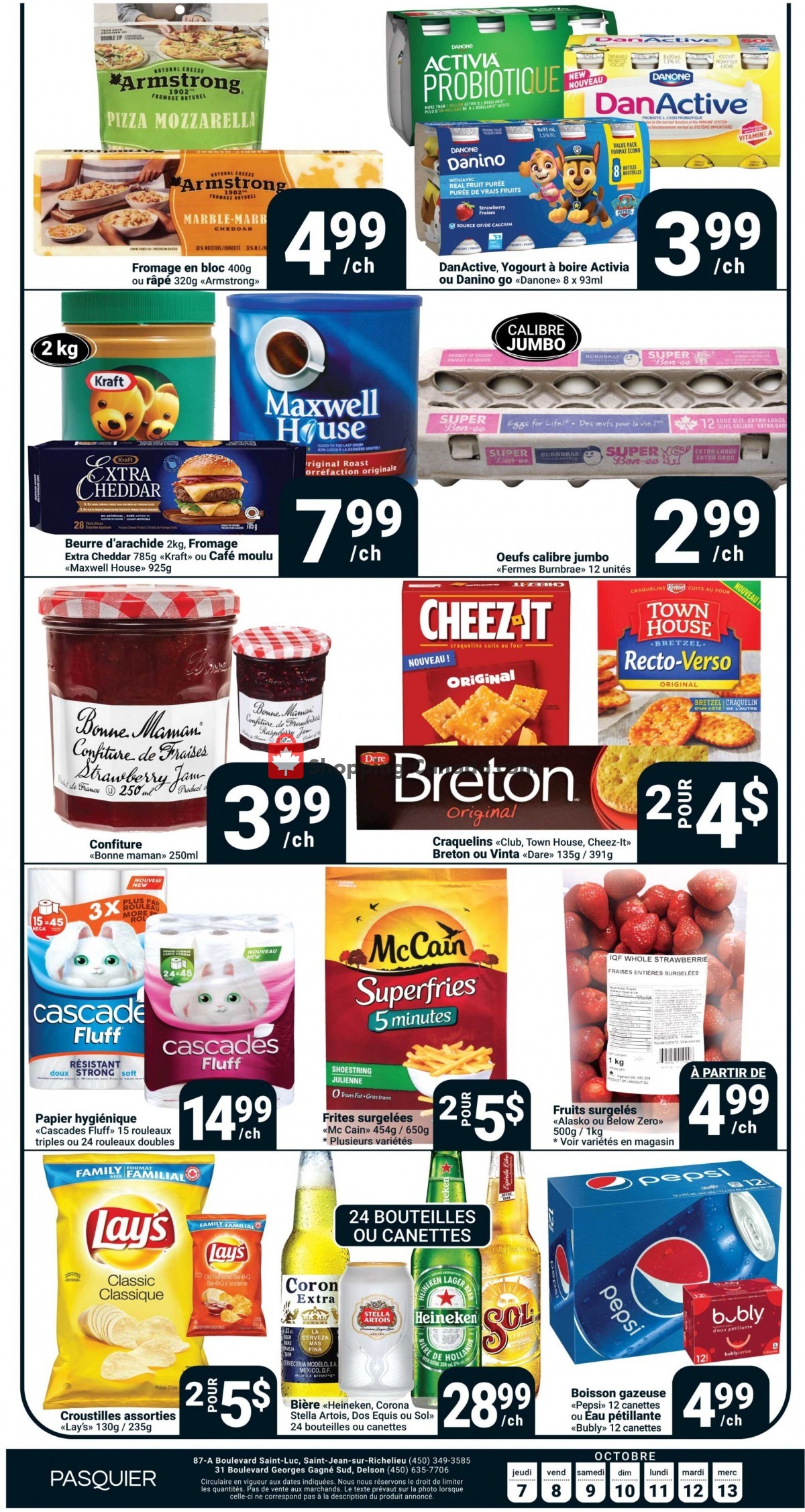 Pasquier flyer from Thursday October 7, 2021 to Wednesday October 13, 2021 - page 12