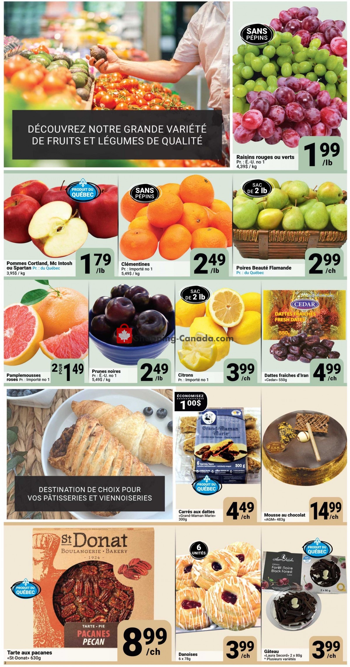 Pasquier flyer from Thursday October 7, 2021 to Wednesday October 13, 2021 - page 2