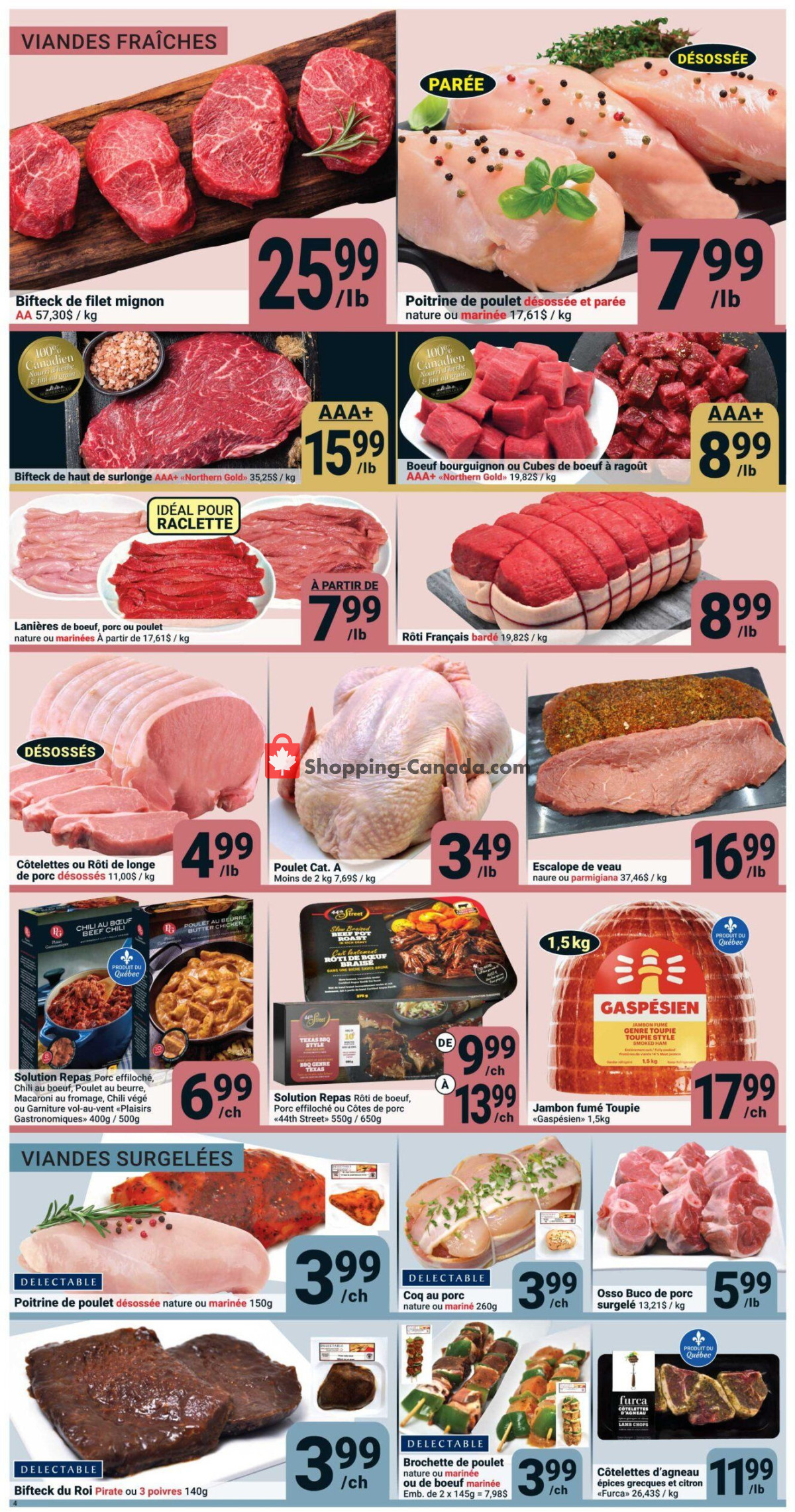 Pasquier flyer from Thursday February 29, 2024 to Wednesday March 6, 2024 - page 4