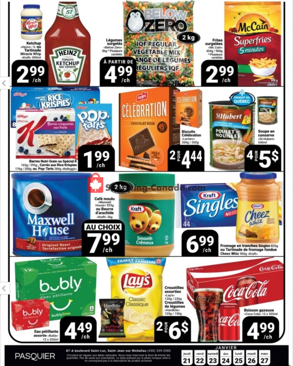 Pasquier flyer from Thursday January 21, 2021 to Wednesday January 27, 2021 - page 14