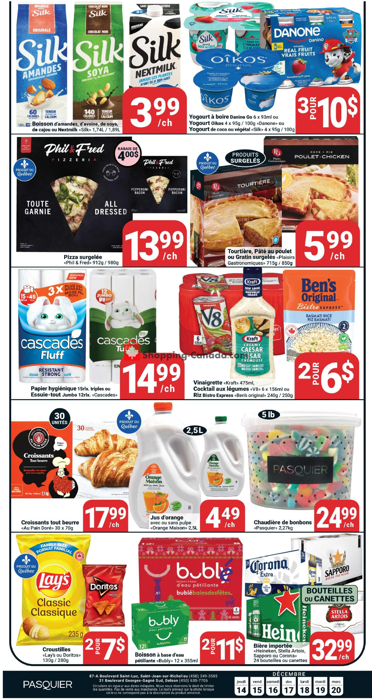 Pasquier flyer from Thursday December 14, 2023 to Wednesday December 20, 2023 - page 12