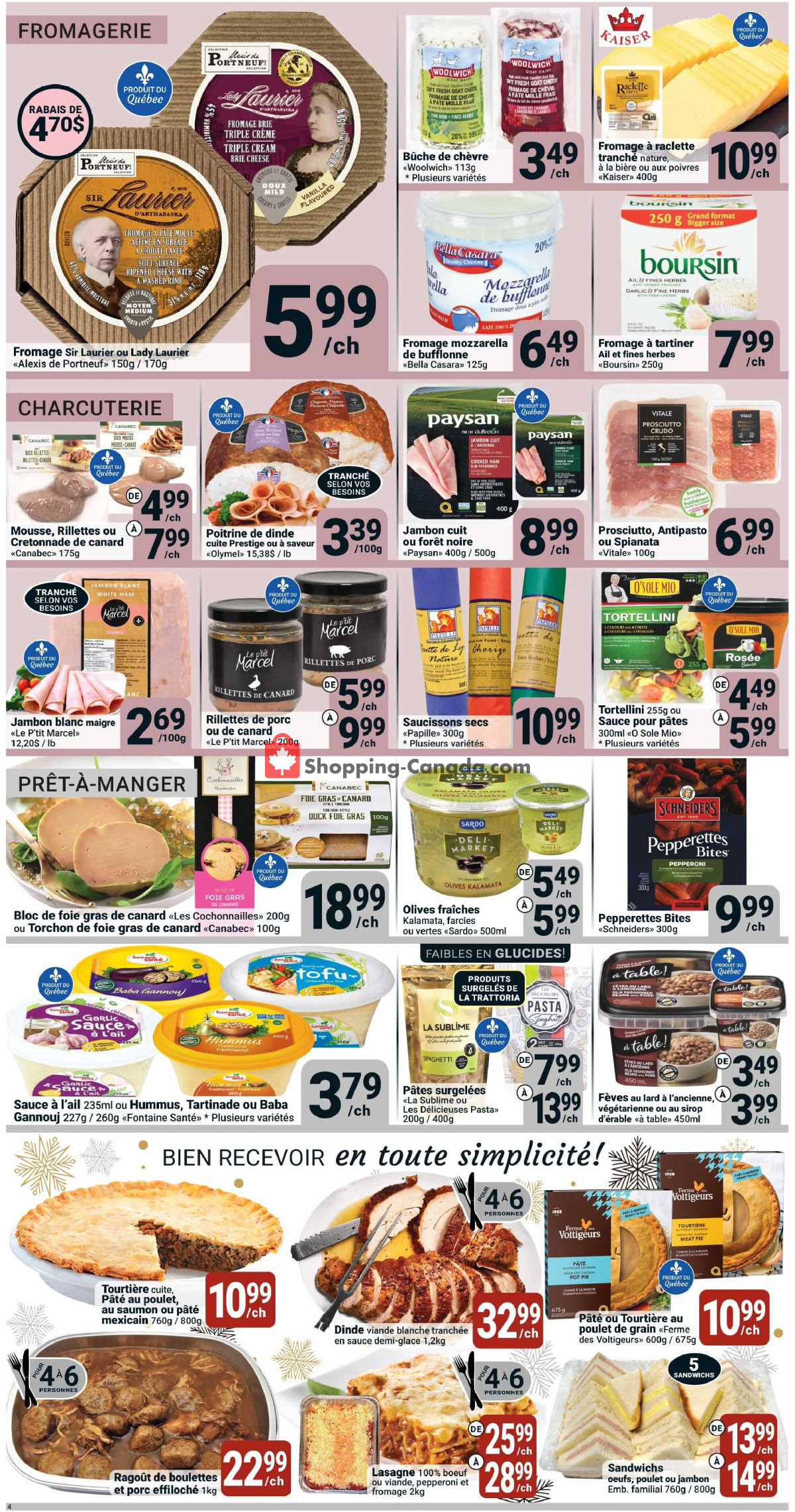 Pasquier flyer from Thursday December 14, 2023 to Wednesday December 20, 2023 - page 4
