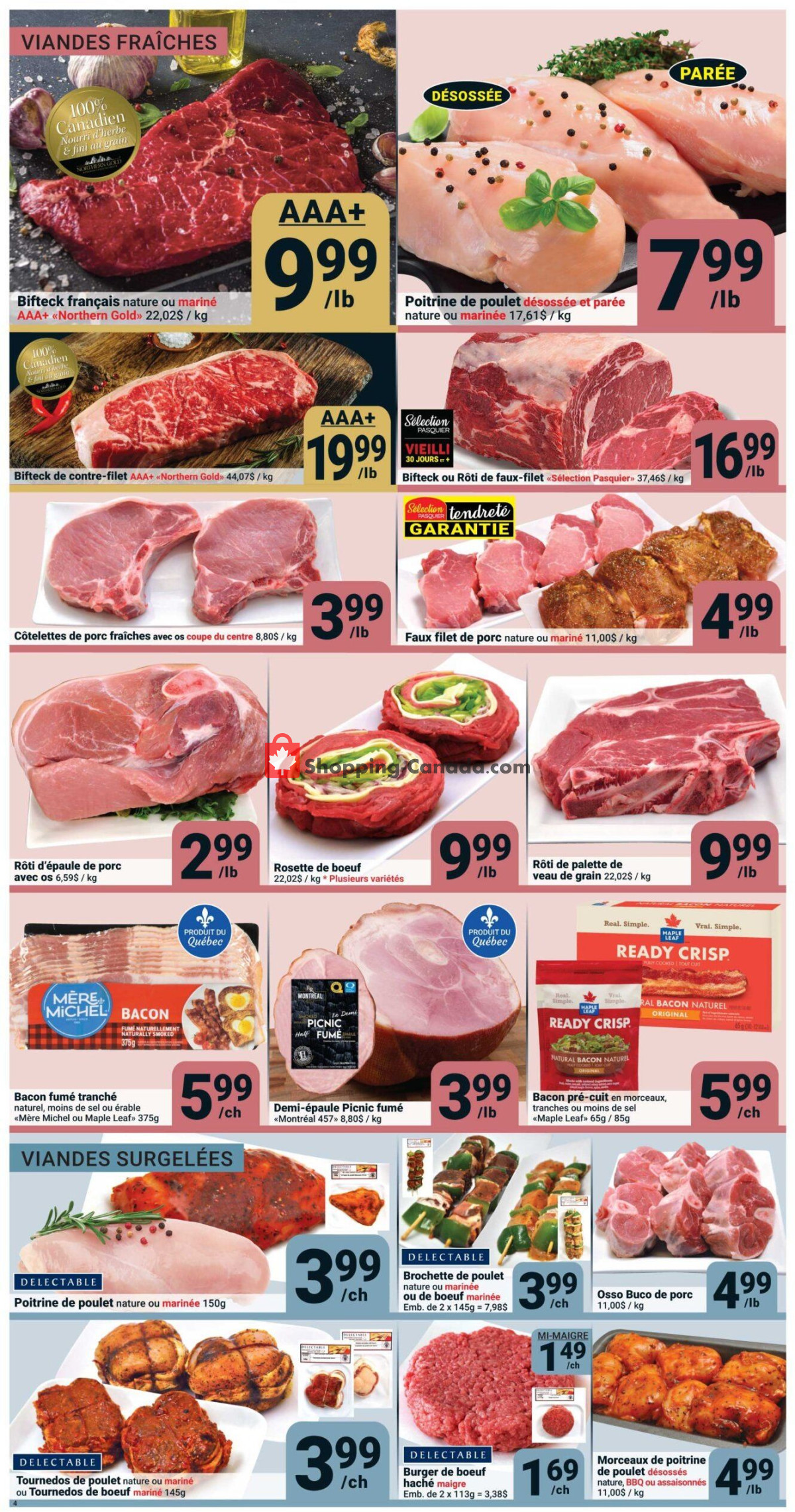 Pasquier flyer from Thursday January 25, 2024 to Wednesday January 31, 2024 - page 4