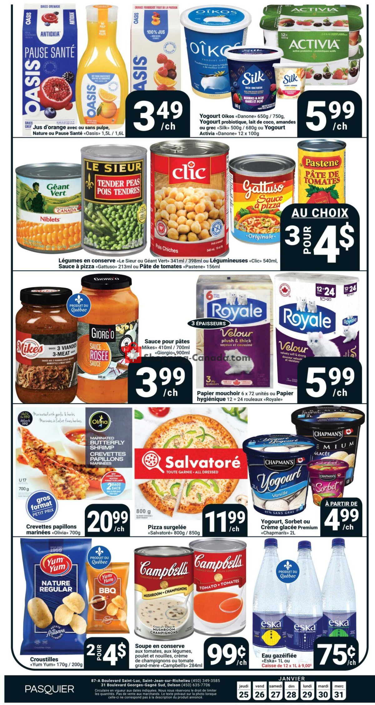 Pasquier flyer from Thursday January 25, 2024 to Wednesday January 31, 2024 - page 8