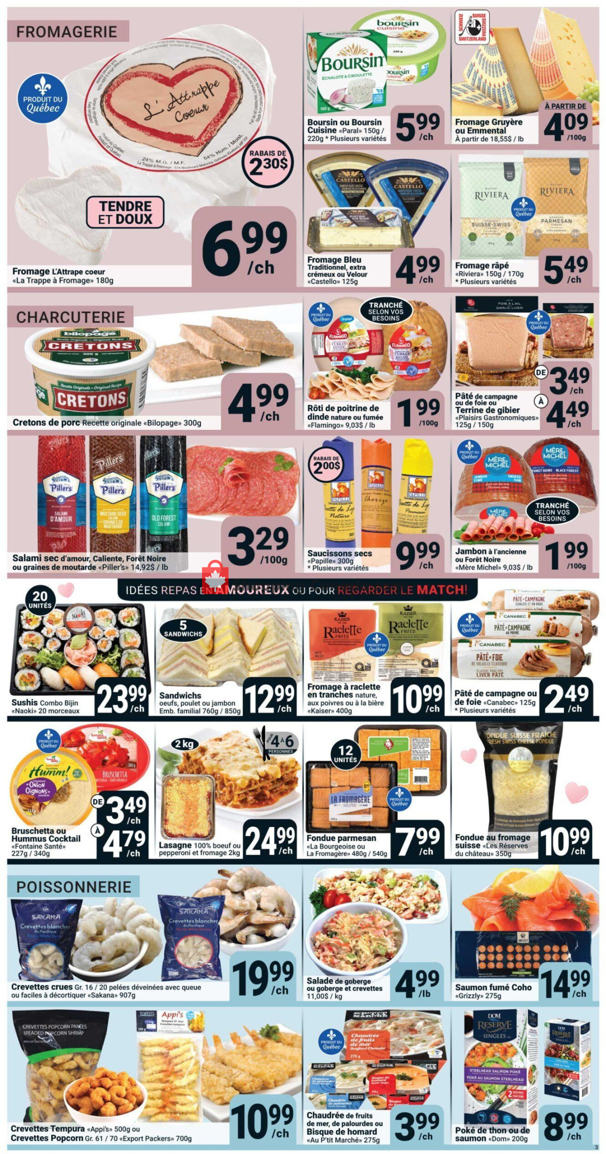 Pasquier flyer from Thursday February 8, 2024 to Wednesday February 14, 2024 - page 3