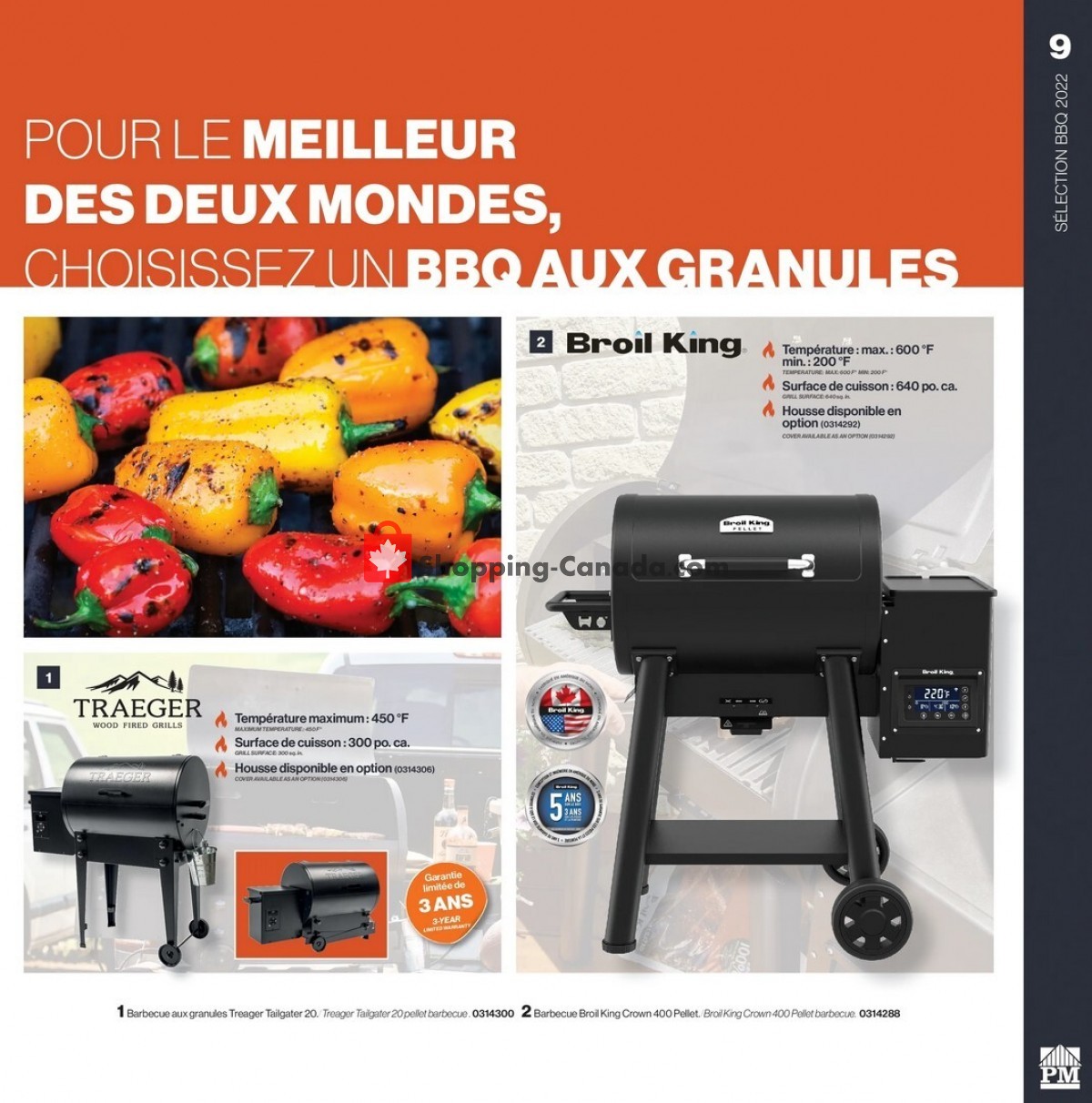Patrick Morin flyer from Thursday March 17, 2022 to Friday September 30, 2022 - page 9