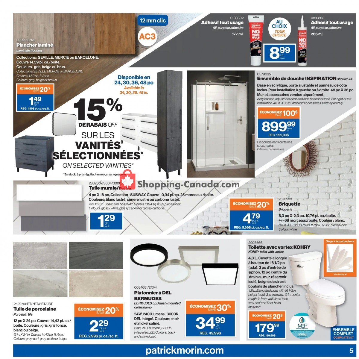 Patrick Morin flyer from Thursday June 16, 2022 to Wednesday June 22, 2022 - page 9