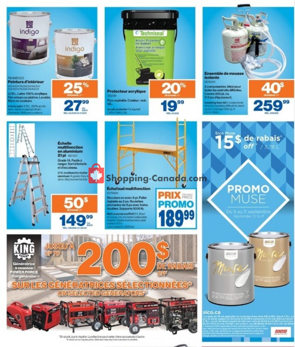 Patrick Morin flyer from Thursday September 5, 2019 to Wednesday September 11, 2019 - page 15