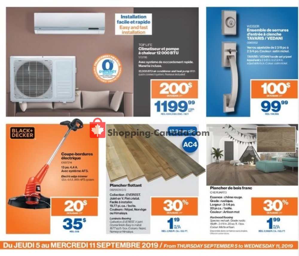 Patrick Morin flyer from Thursday September 5, 2019 to Wednesday September 11, 2019 - page 2
