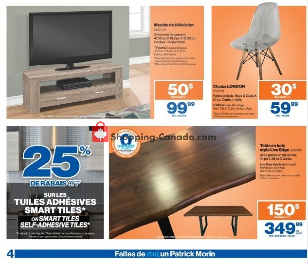 Patrick Morin flyer from Thursday September 5, 2019 to Wednesday September 11, 2019 - page 8