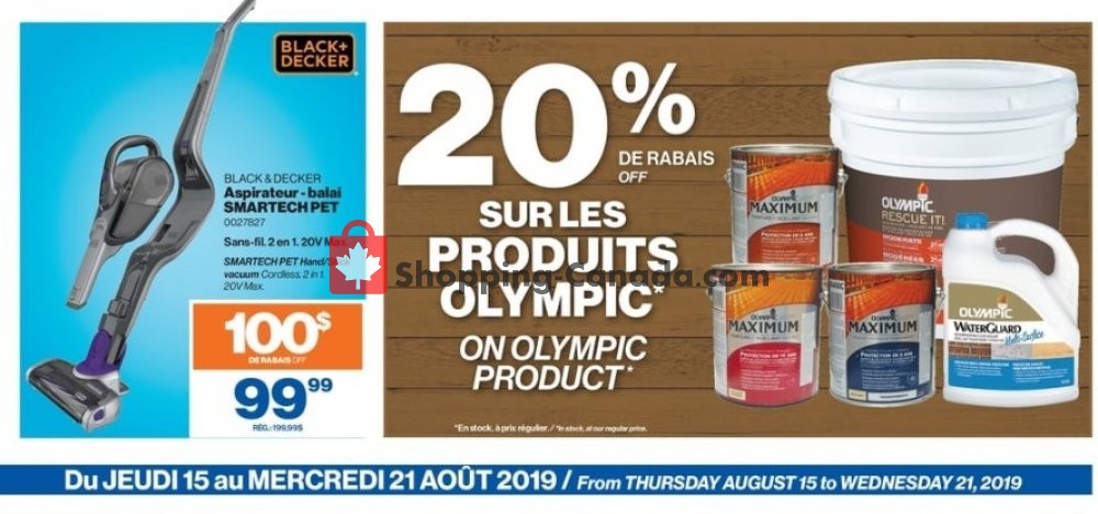 Patrick Morin flyer from Thursday August 15, 2019 to Wednesday August 21, 2019 - page 3