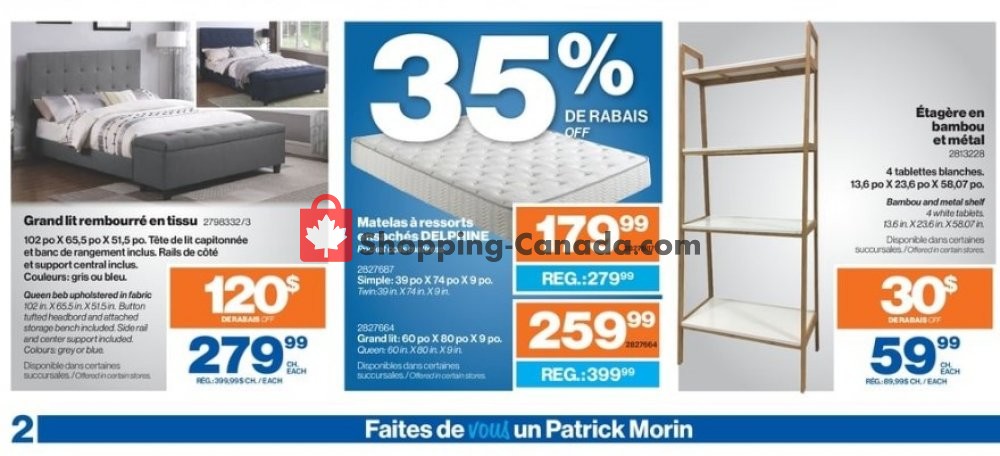 Patrick Morin flyer from Thursday August 15, 2019 to Wednesday August 21, 2019 - page 6
