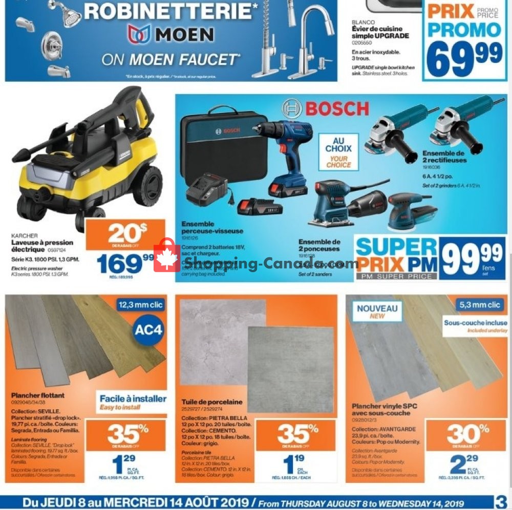 Patrick Morin flyer from Thursday August 8, 2019 to Wednesday August 14, 2019 - page 6