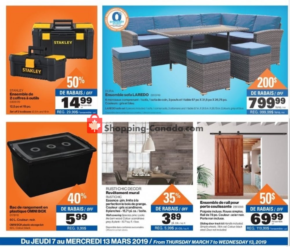 Patrick Morin flyer from Thursday March 7, 2019 to Wednesday March 13, 2019 - page 2