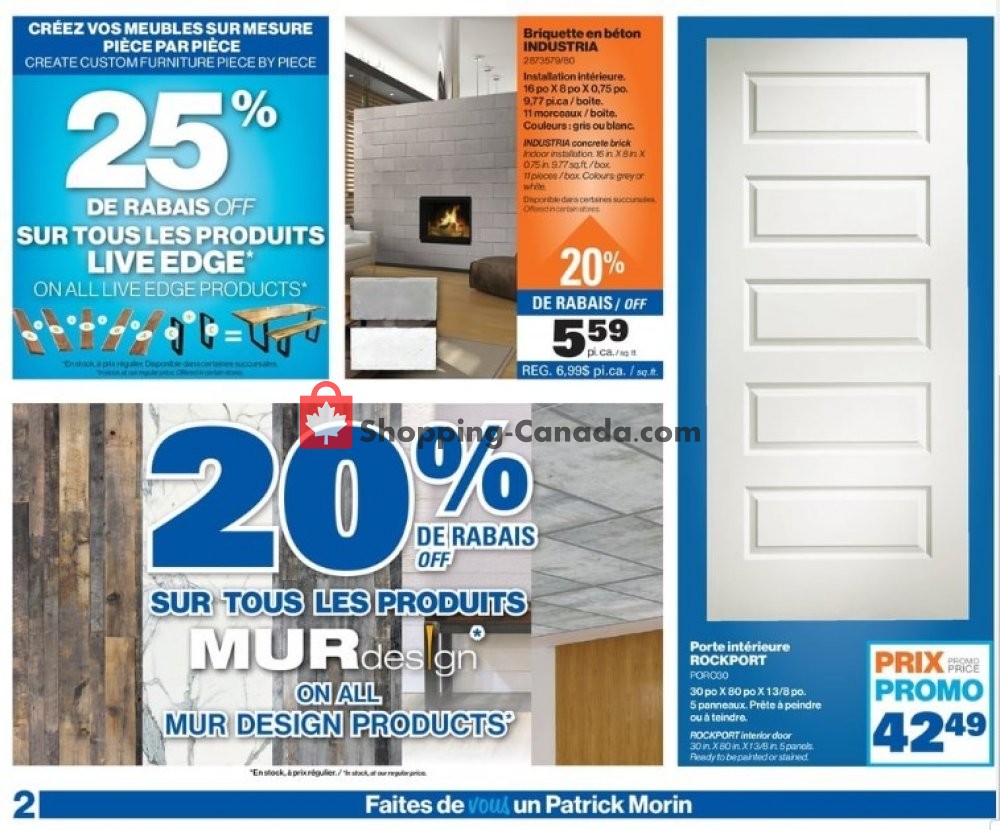 Patrick Morin flyer from Thursday March 7, 2019 to Wednesday March 13, 2019 - page 4