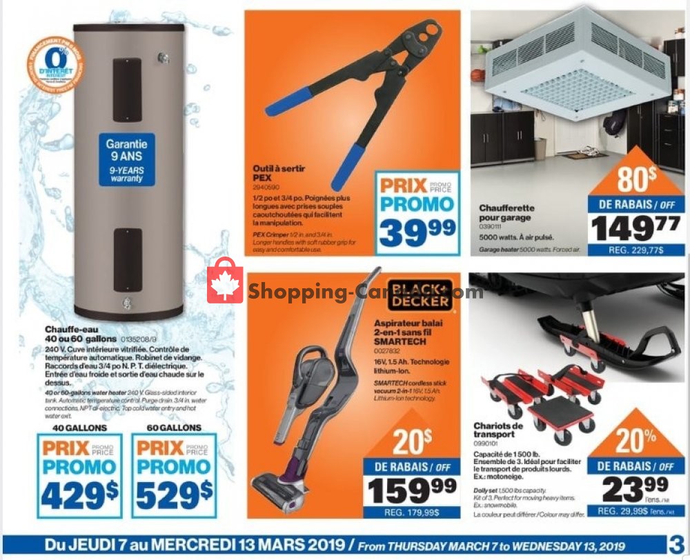 Patrick Morin flyer from Thursday March 7, 2019 to Wednesday March 13, 2019 - page 6