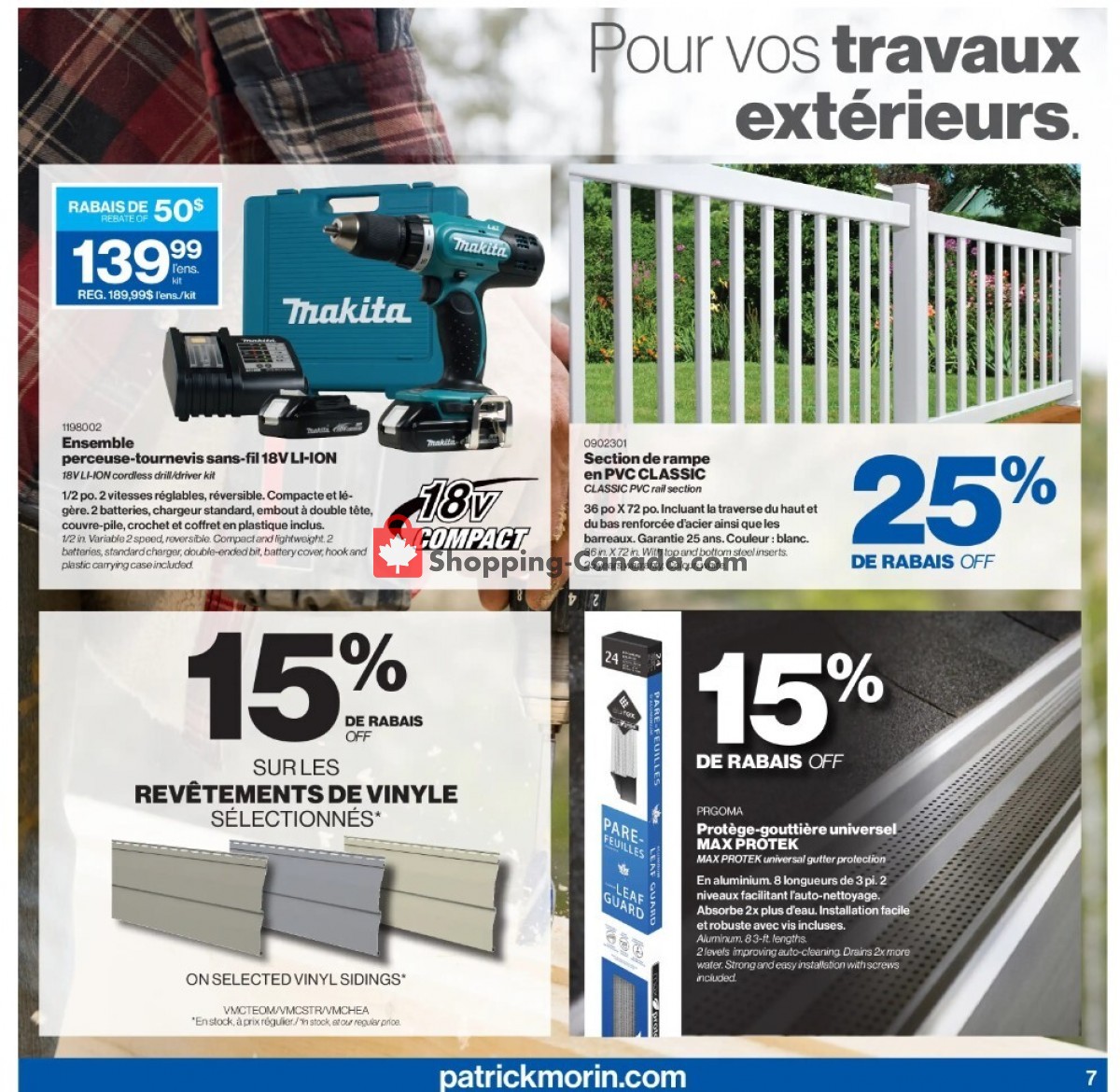 Patrick Morin flyer from Thursday September 9, 2021 to Wednesday September 15, 2021 - page 7