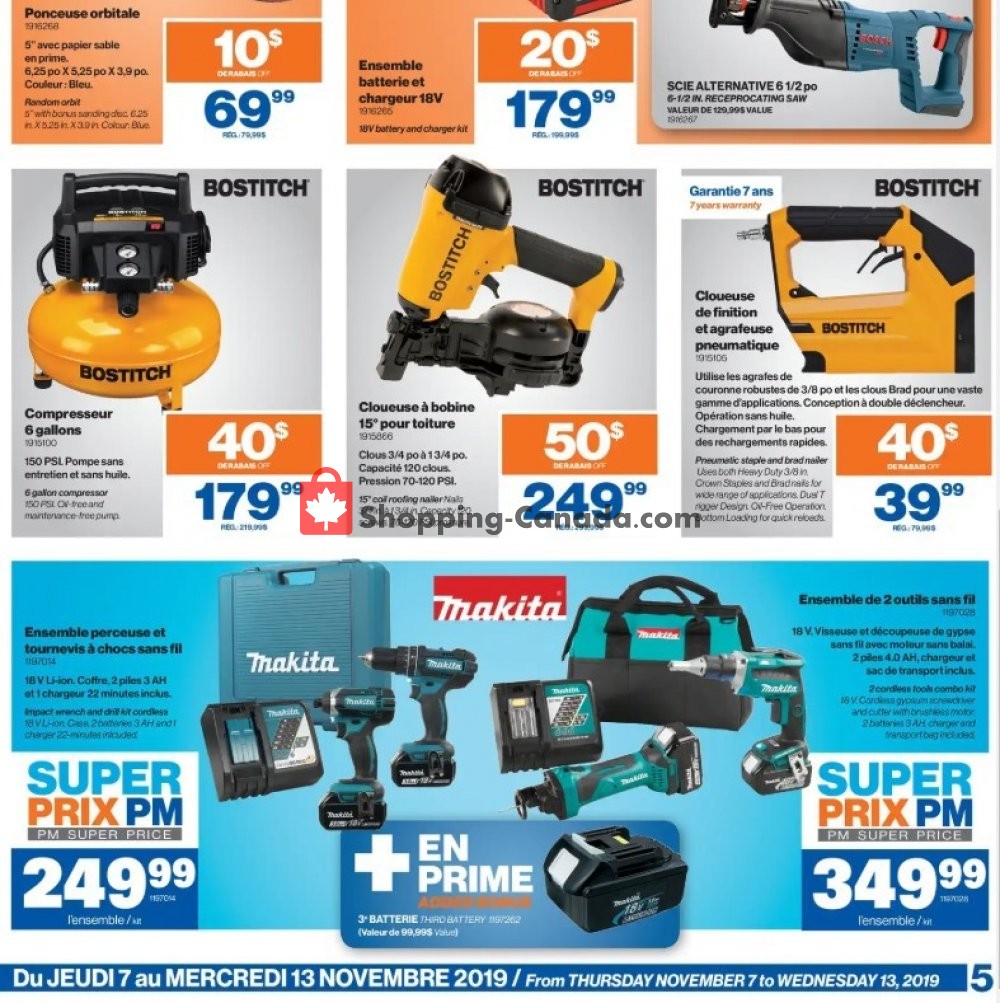 Patrick Morin flyer from Thursday November 7, 2019 to Wednesday November 13, 2019 - page 10