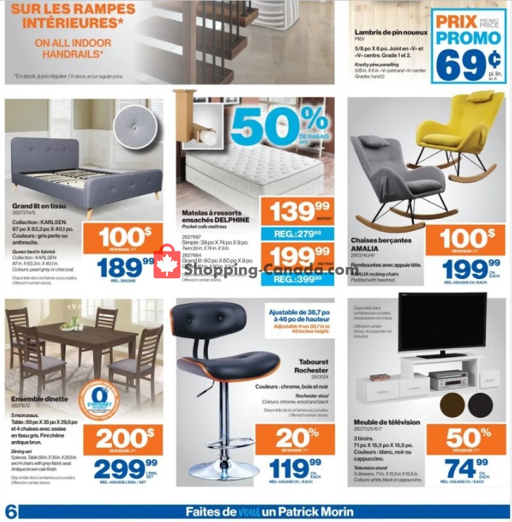 Patrick Morin flyer from Thursday November 7, 2019 to Wednesday November 13, 2019 - page 12