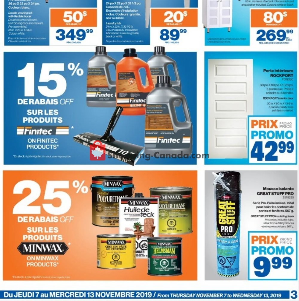 Patrick Morin flyer from Thursday November 7, 2019 to Wednesday November 13, 2019 - page 6
