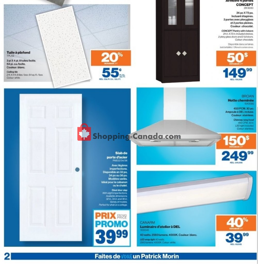 Patrick Morin flyer from Thursday October 10, 2019 to Wednesday October 16, 2019 - page 4