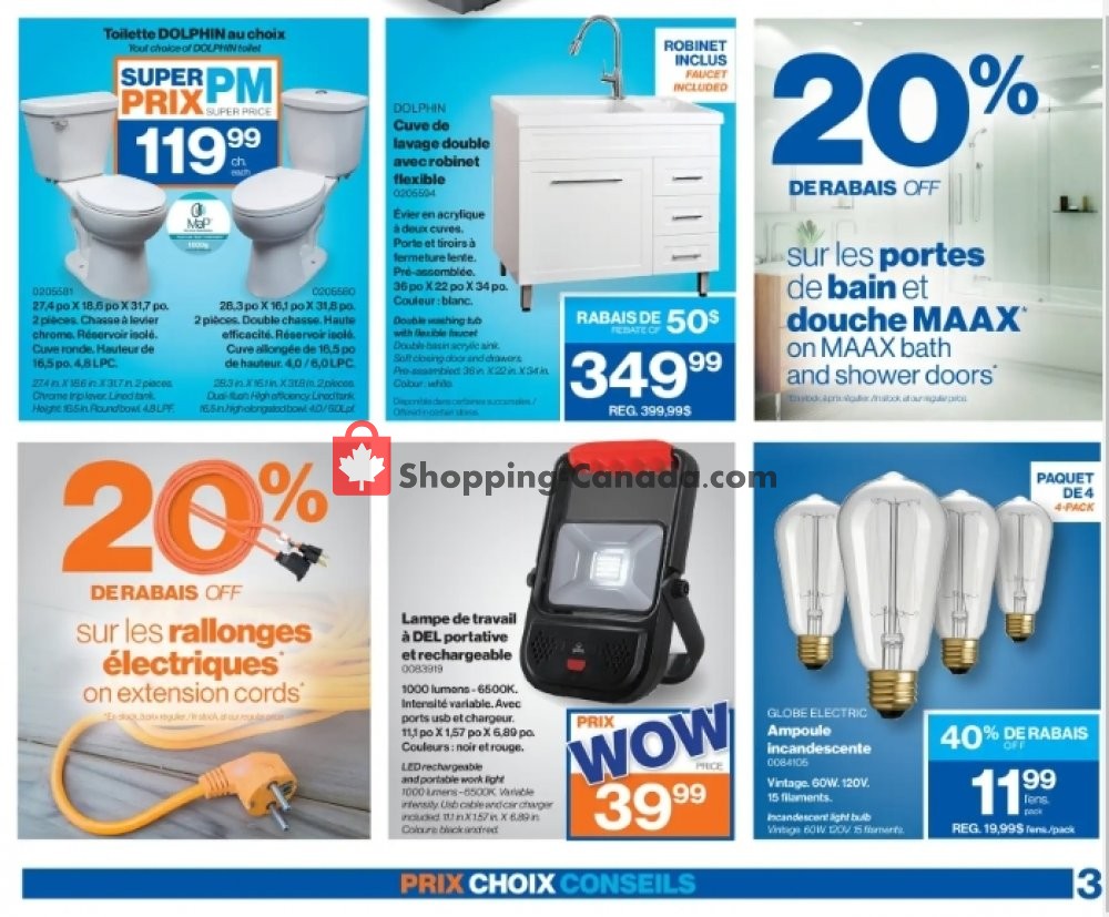 Patrick Morin flyer from Thursday April 30, 2020 to Wednesday May 6, 2020 - page 7