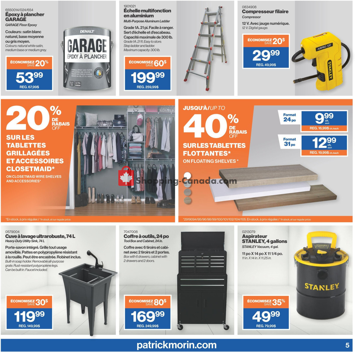 Patrick Morin flyer from Thursday February 22, 2024 to Wednesday February 28, 2024 - page 6