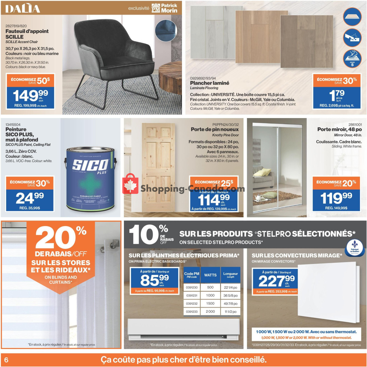 Patrick Morin flyer from Thursday February 22, 2024 to Wednesday February 28, 2024 - page 7