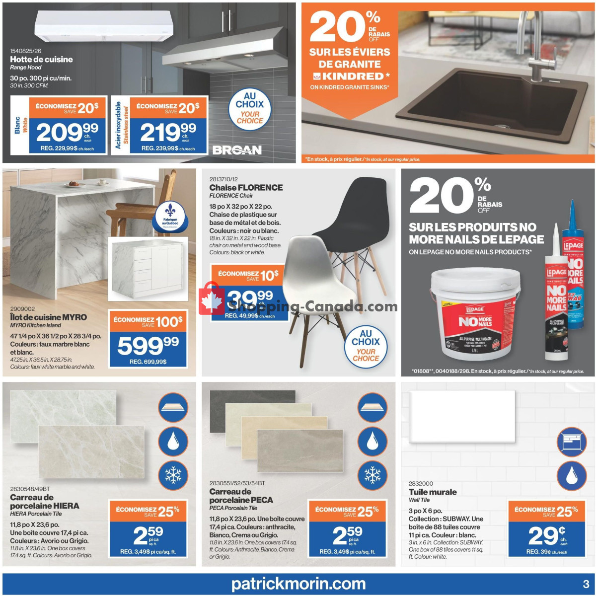 Patrick Morin flyer from Thursday February 8, 2024 to Wednesday February 21, 2024 - page 4