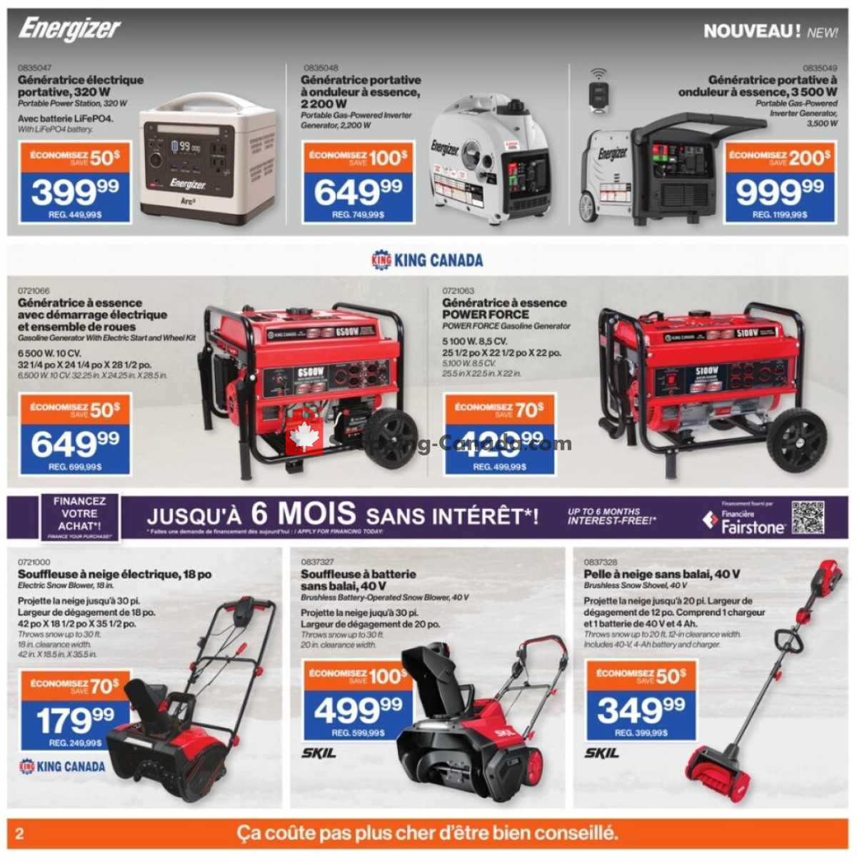 Patrick Morin flyer from Thursday January 11, 2024 to Wednesday January 24, 2024 - page 2