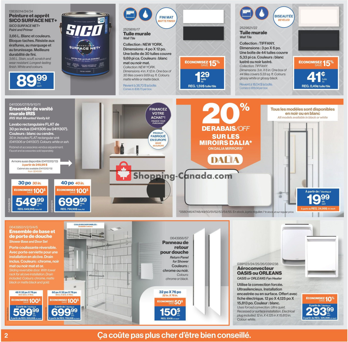 Patrick Morin flyer from Thursday January 25, 2024 to Wednesday February 7, 2024 - page 3