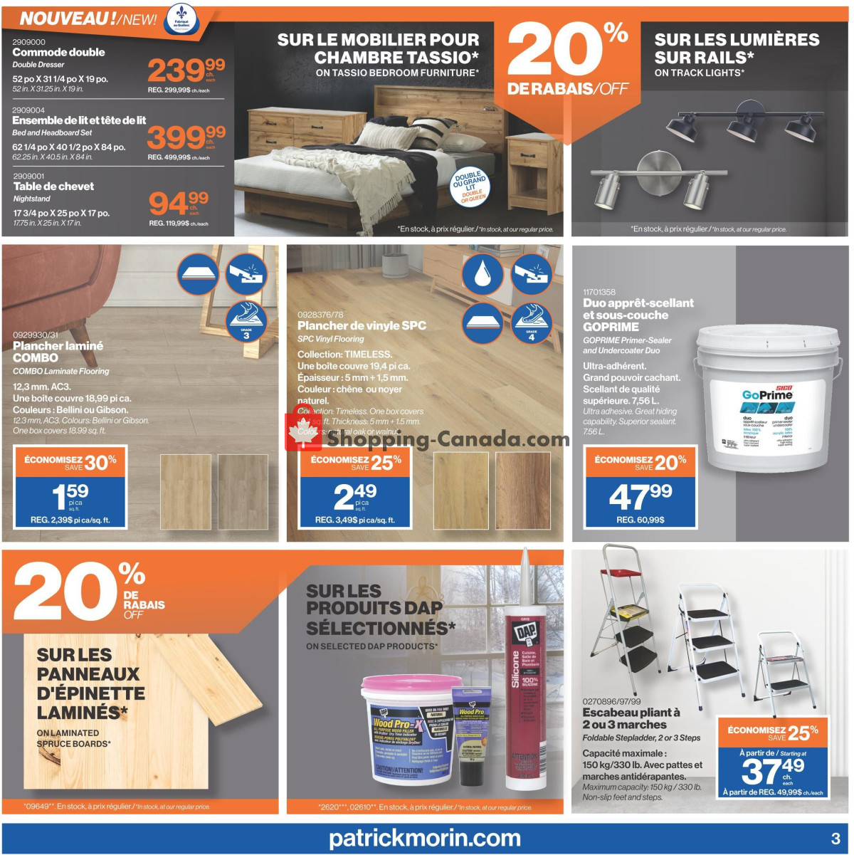 Patrick Morin flyer from Thursday January 25, 2024 to Wednesday February 7, 2024 - page 4