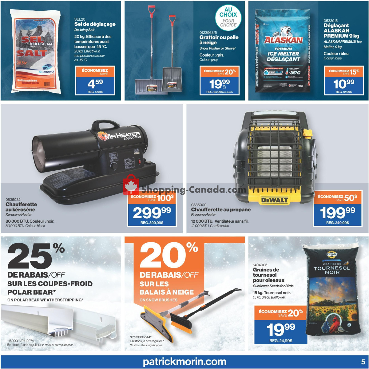 Patrick Morin flyer from Thursday January 25, 2024 to Wednesday February 7, 2024 - page 6