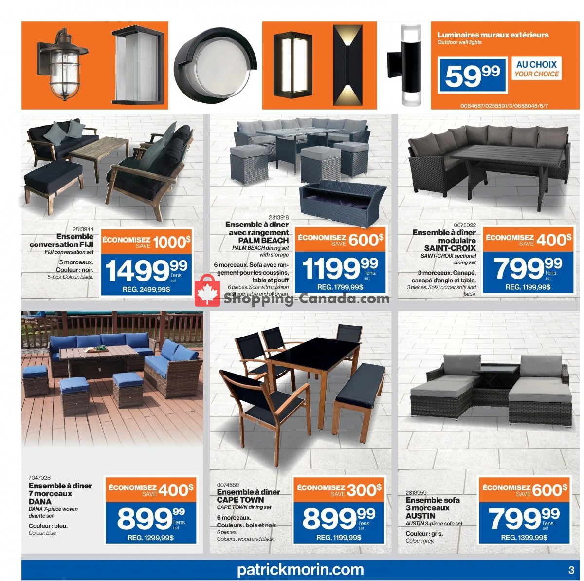 Patrick Morin Canada, flyer (Produits Vedettes) July 14 July 20, 2022 Shopping Canada