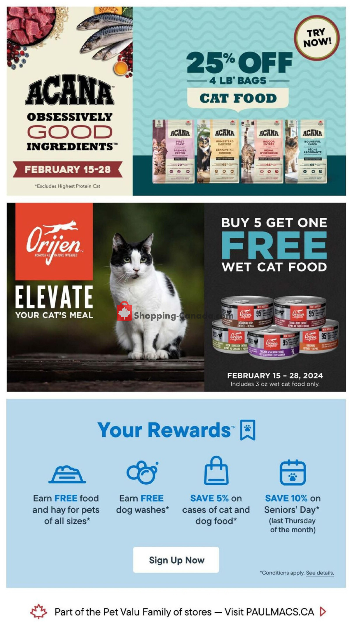 Paulmac's Pets flyer from Thursday January 25, 2024 to Wednesday February 28, 2024 - page 11