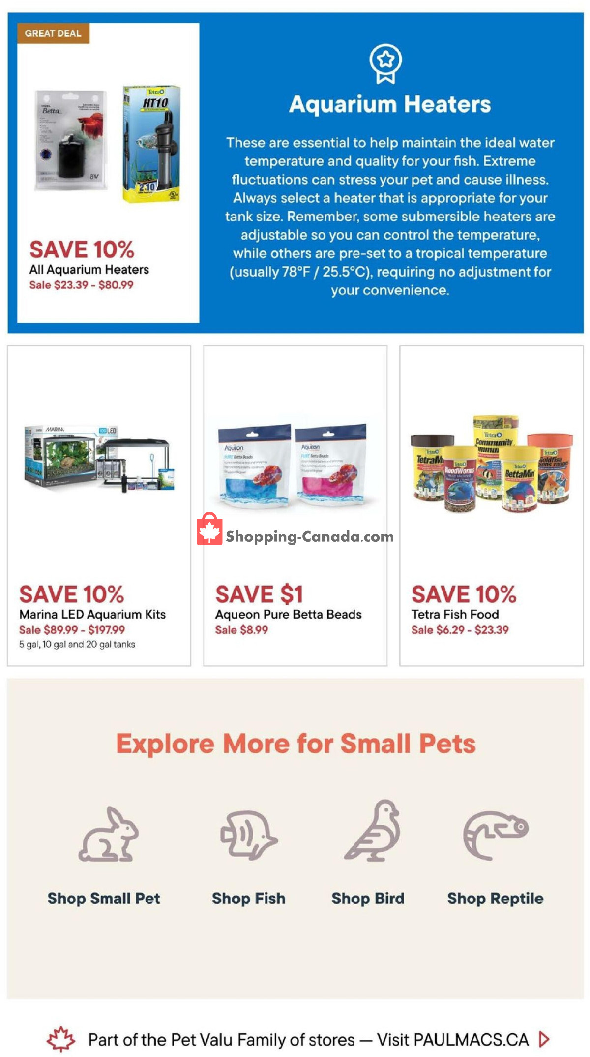 Paulmac's Pets flyer from Thursday January 25, 2024 to Wednesday February 28, 2024 - page 21