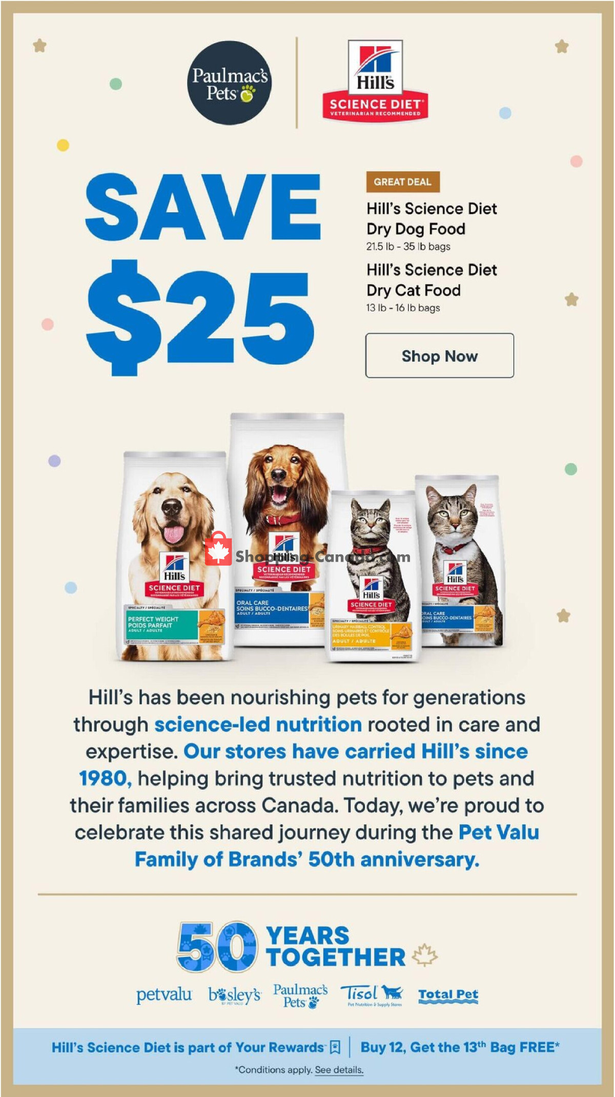 Paulmac's Pets flyer from Thursday August 6, 2026 to Wednesday August 19, 2026 - page 12