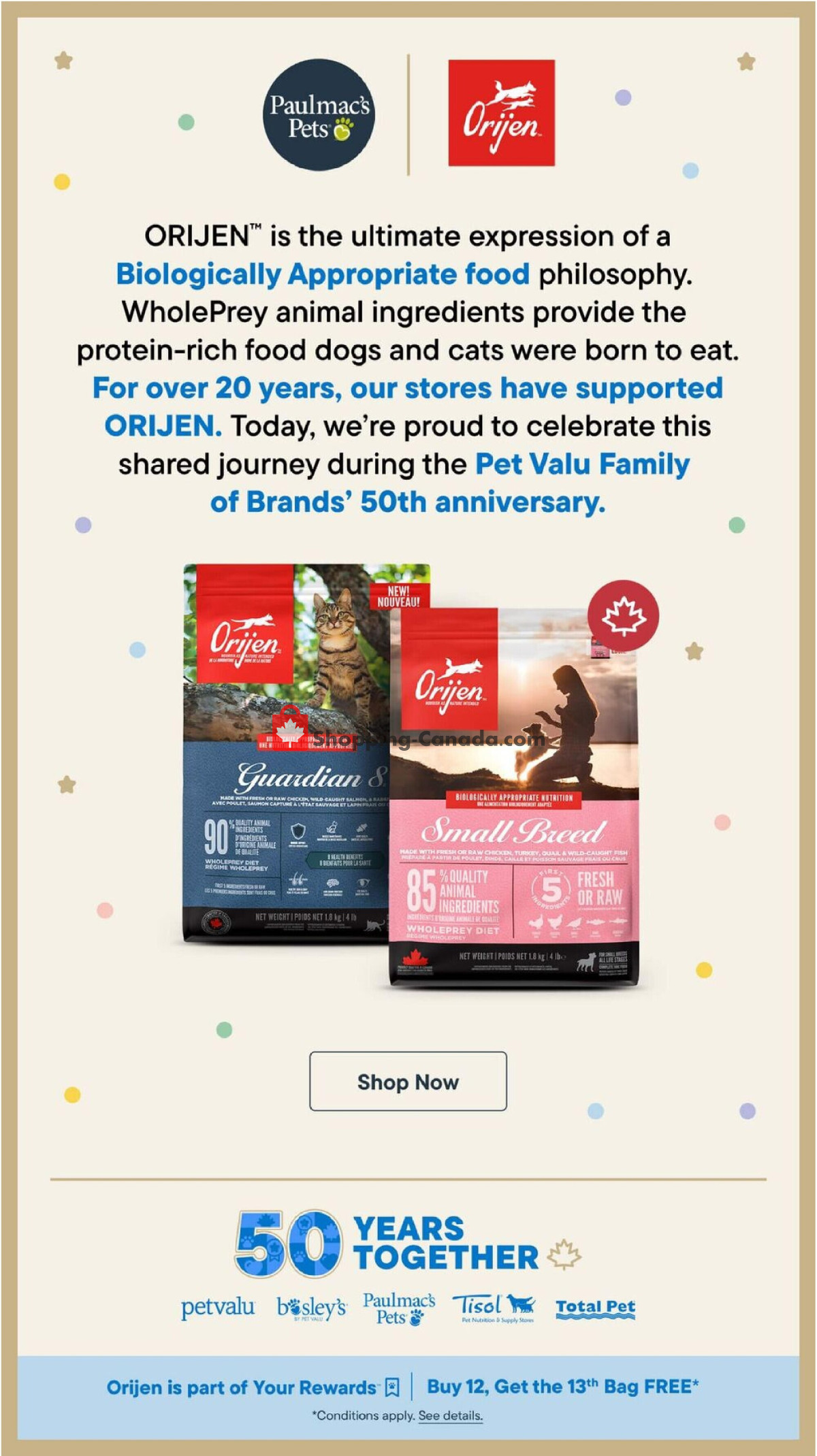 Paulmac's Pets flyer from Thursday August 6, 2026 to Wednesday August 19, 2026 - page 13