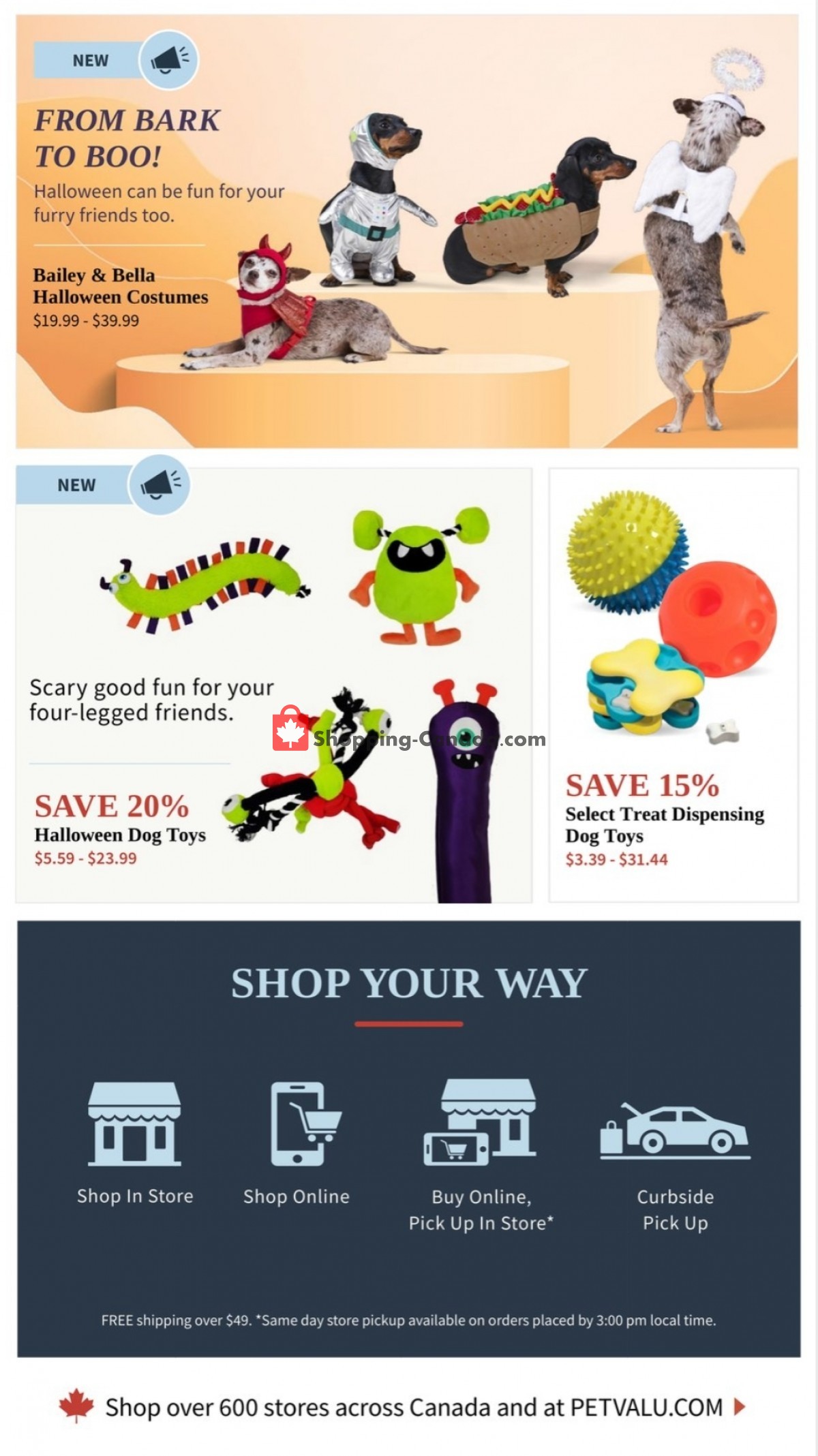 Paulmac's Pets flyer from Thursday October 7, 2021 to Wednesday October 20, 2021 - page 3