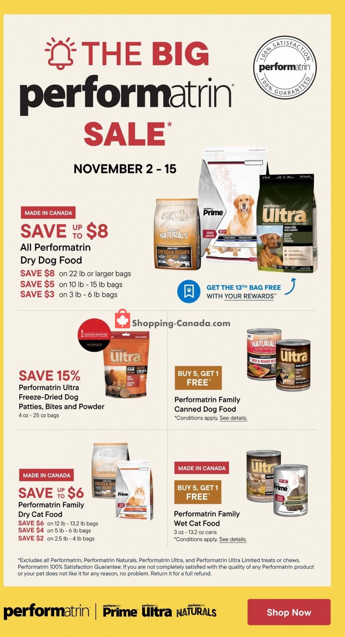 Paulmac's Pets flyer from Thursday November 2, 2023 to Wednesday November 15, 2023 - page 2
