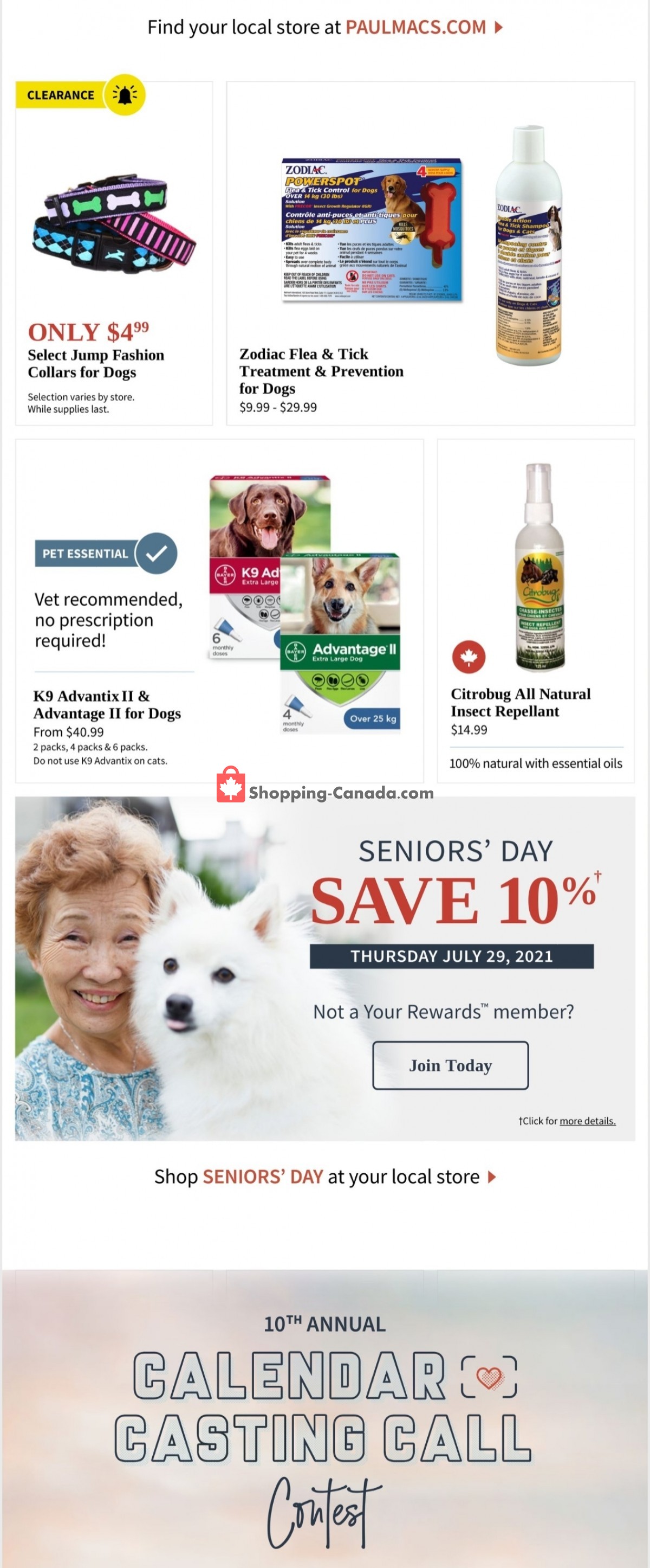 Paulmac's Pets flyer from Thursday July 15, 2021 to Wednesday July 28, 2021 - page 6