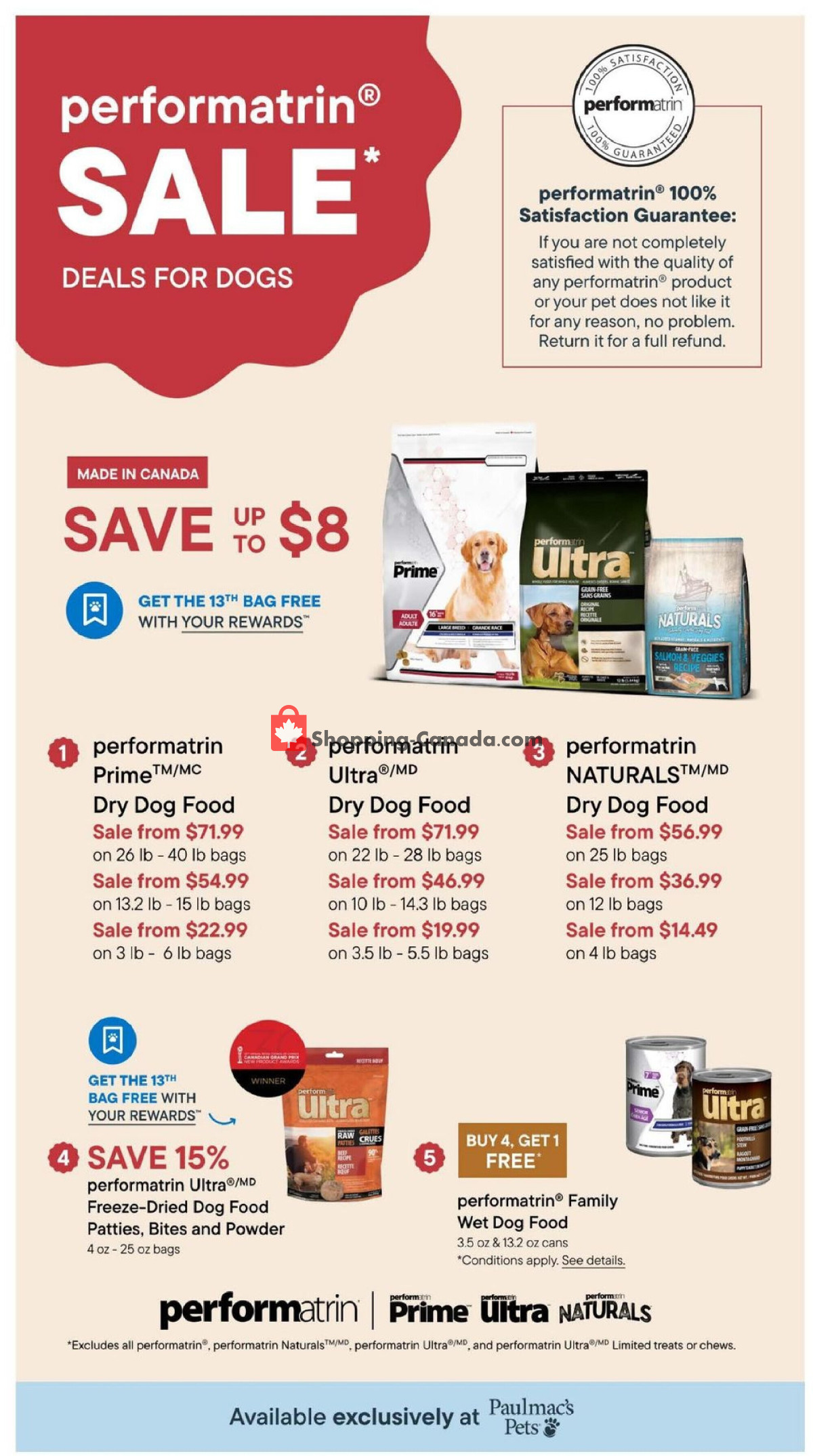Paulmac's Pets flyer from Thursday March 21, 2024 to Sunday March 24, 2024 - page 2