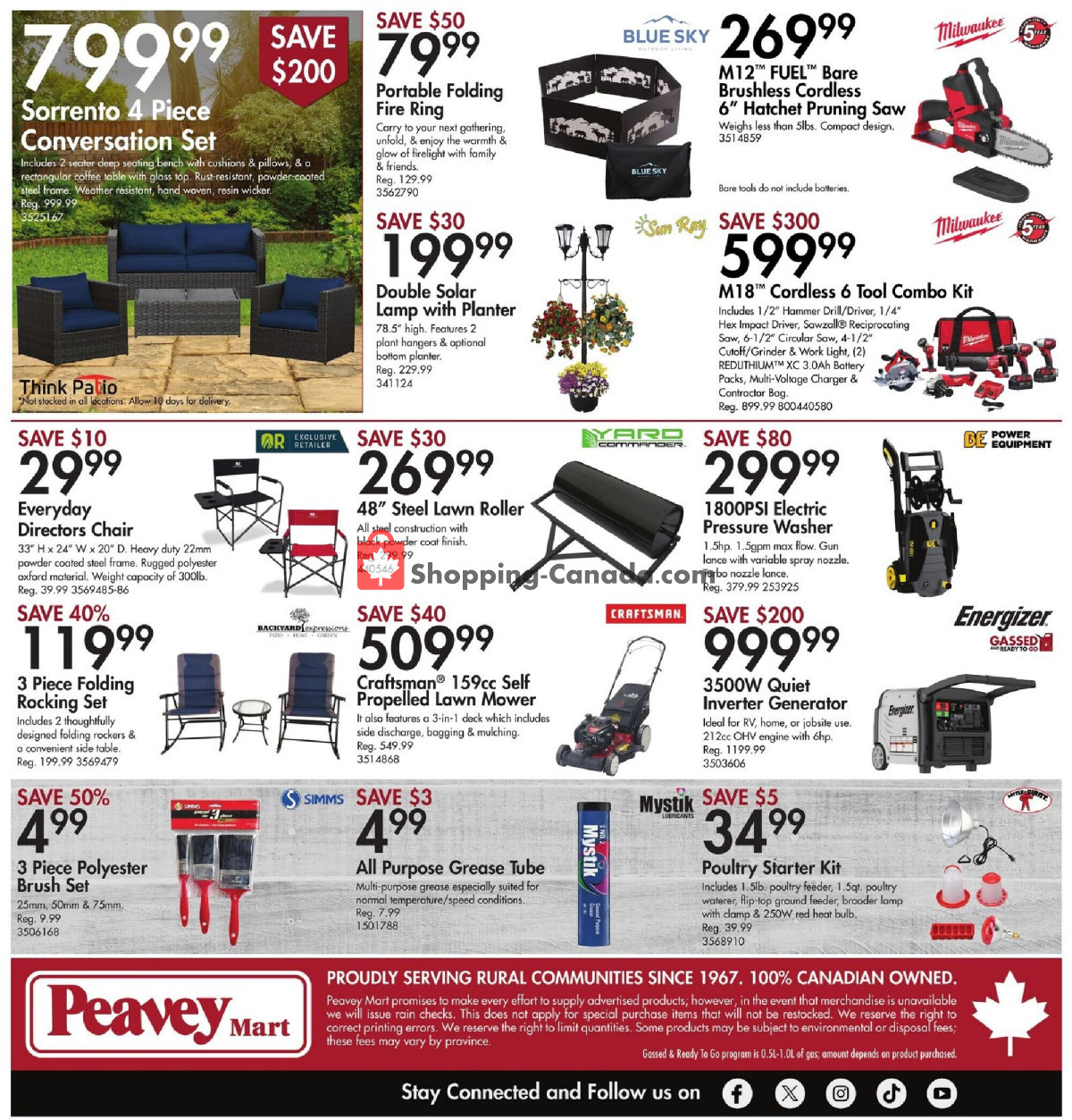 Peavey Mart flyer from Friday May 3, 2024 to Thursday May 9, 2024 - page 14
