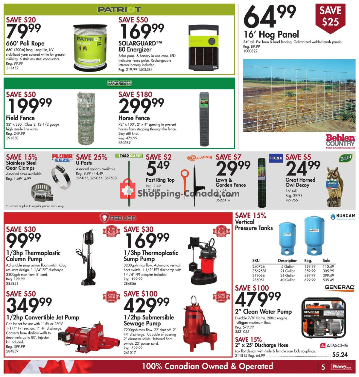Peavey Mart flyer from Friday May 3, 2024 to Thursday May 9, 2024 - page 6