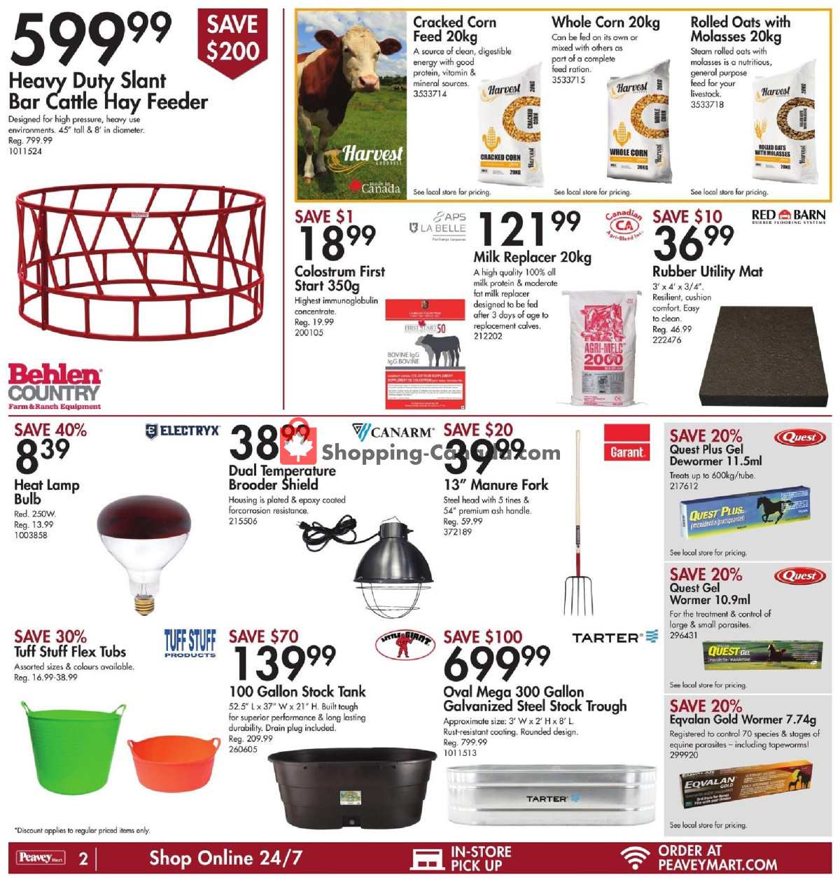 Peavey Mart flyer from Friday March 1, 2024 to Thursday March 7, 2024 - page 3