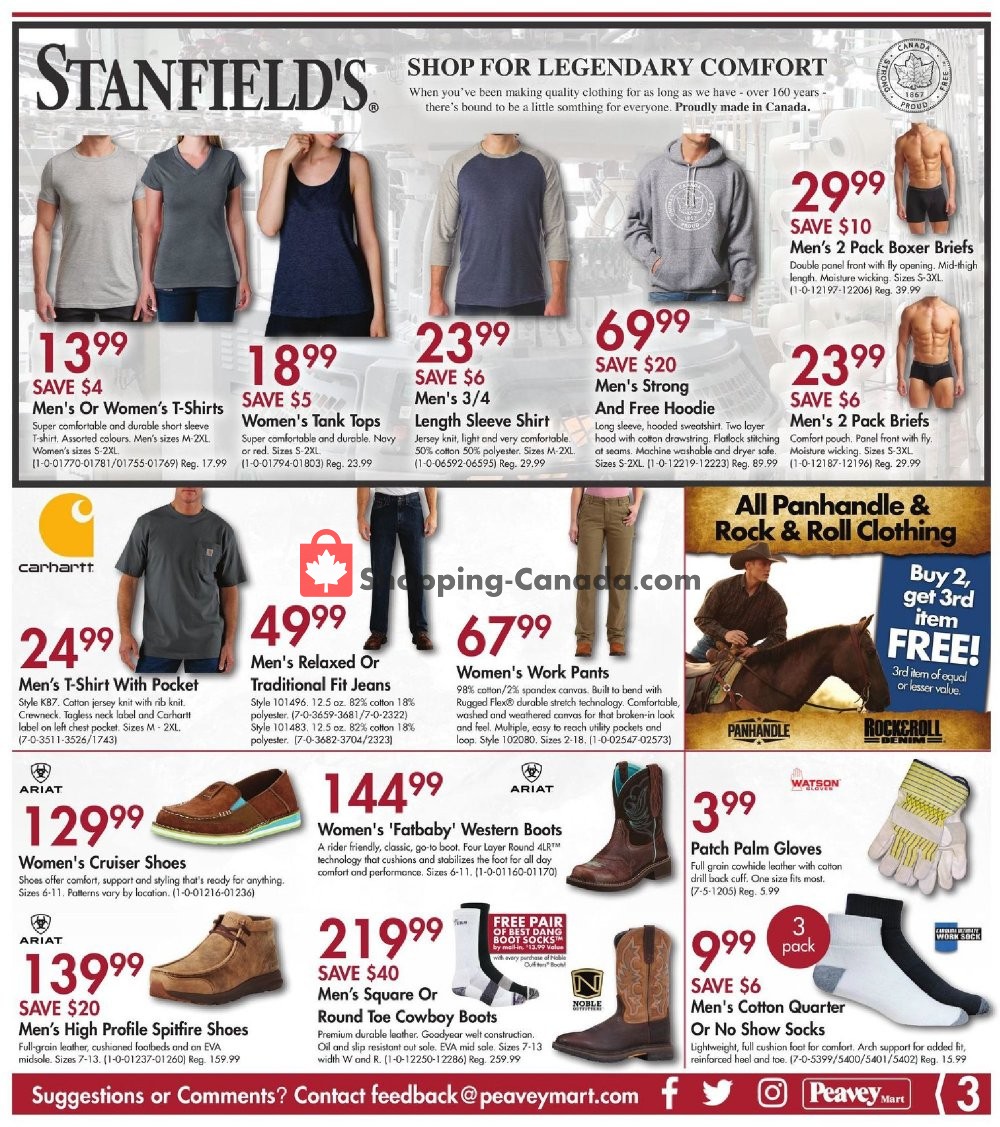 Peavey Mart flyer from Friday June 28, 2019 to Sunday July 7, 2019 - page 3