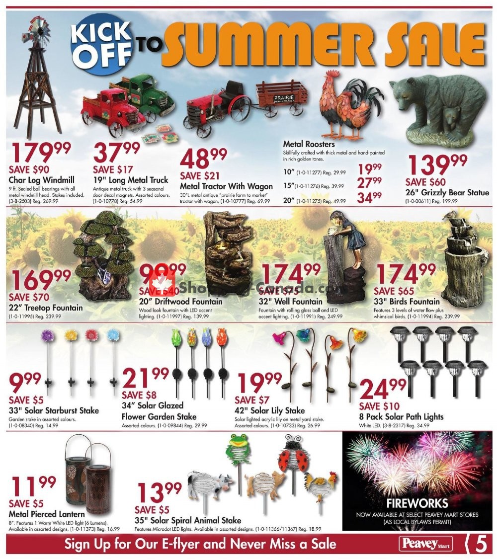 Peavey Mart flyer from Friday June 28, 2019 to Sunday July 7, 2019 - page 5